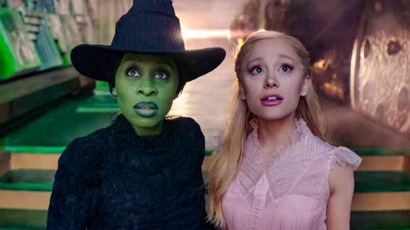 Con Ariana Grande en Wicked